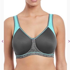 Freya Active by Wacoal Sports Bra Teal and Grey